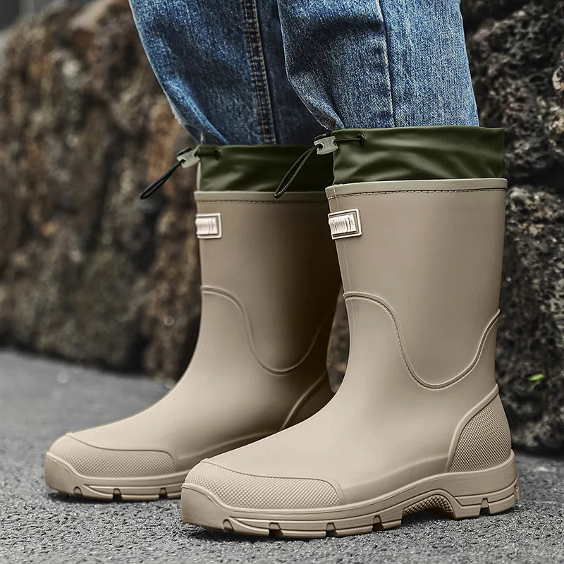Women's Mid-Calf Slip-On Garden Boots Ashlienne, view 2 - Elena Harper