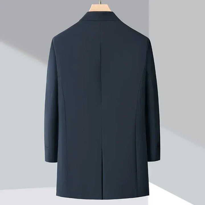 Insulated Trench Coat for Men - Elena Harper