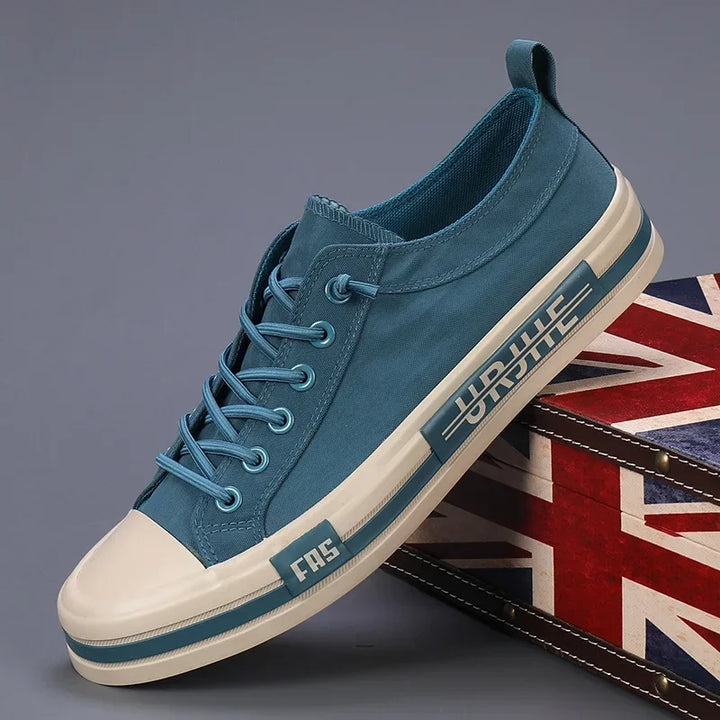Savino Comfortable Canvas Sneakers - Elena Harper