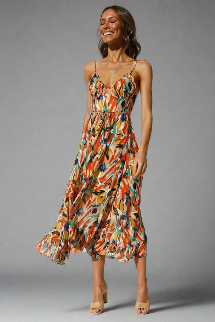 Veltrunda Elegant Maxi Dress for Stylish Appearances - Elena Harper