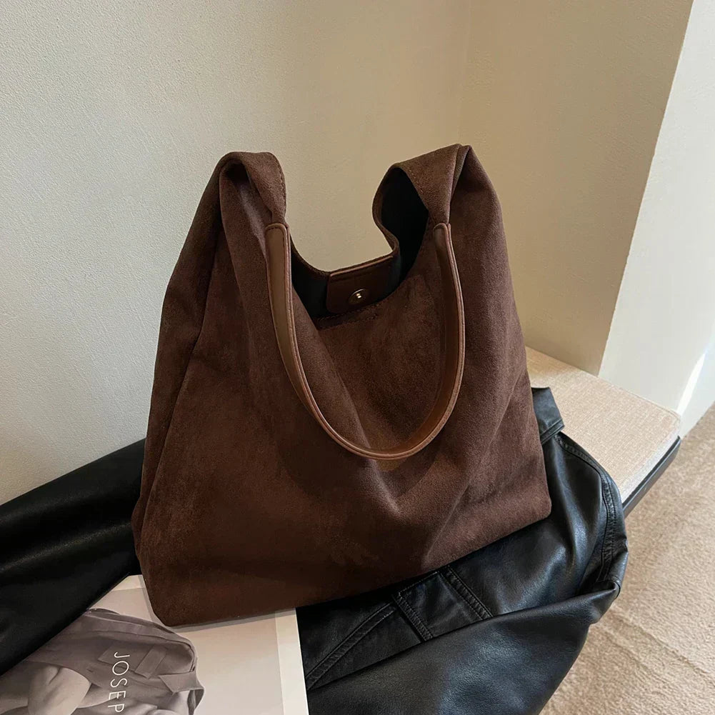 Jada | Suede Tote Bag