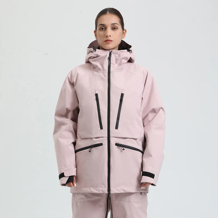 Unisex Winter Snowboard Jacket Breathable and Water-Repellent, view 8 - Elena Harper