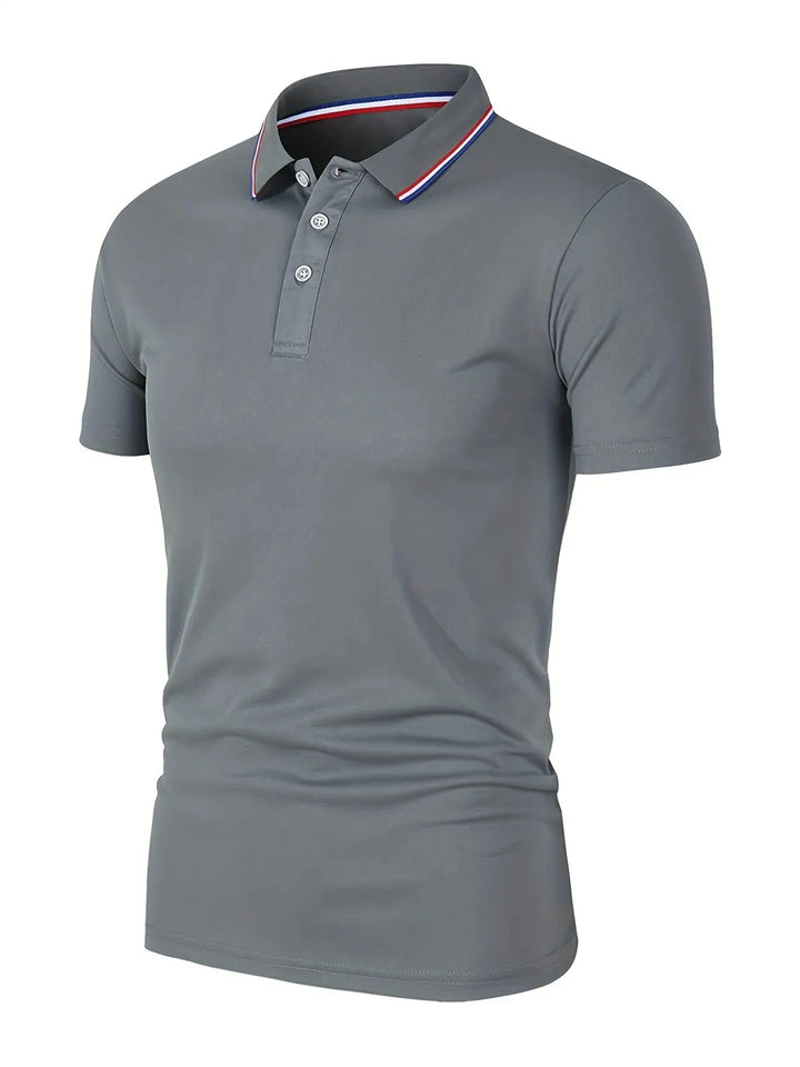 Laurent Monaco Classic Summer Polo for Men, view 5 - Elena Harper