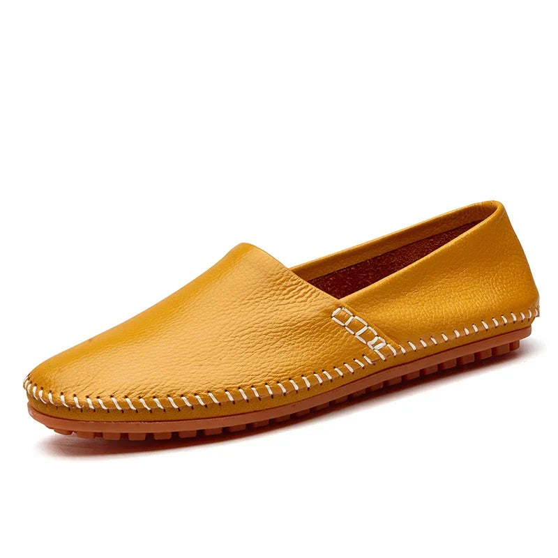Audrey Comfortable Leather Oxfords for Everyday, view 3 - Elena Harper