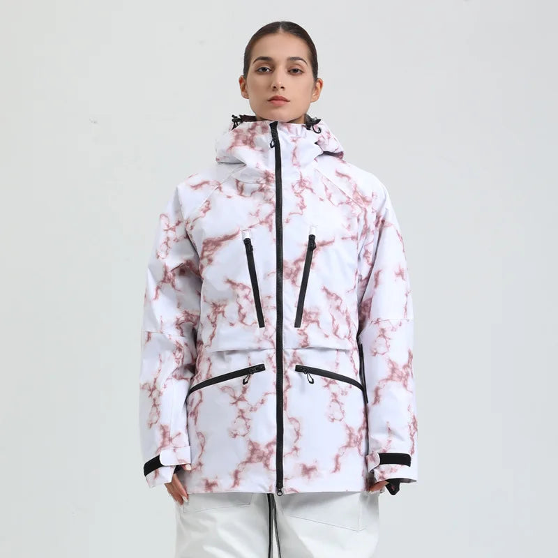Unisex Winter Snowboard Jacket – Breathable and Water-Repellent