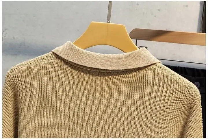 Antonios half zipper sweater, view 10 - Elena Harper