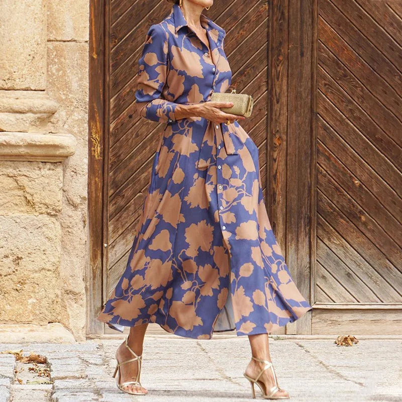 Floriza Classic Shirt Dress, view 2 - Elena Harper