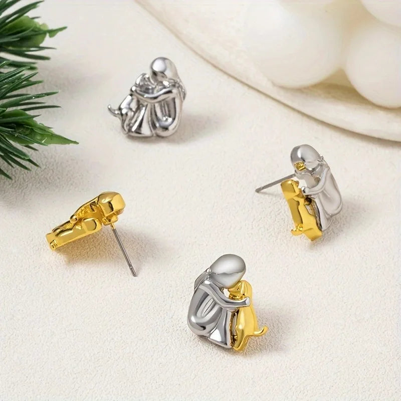 Elisa - Dog Icon Earrings