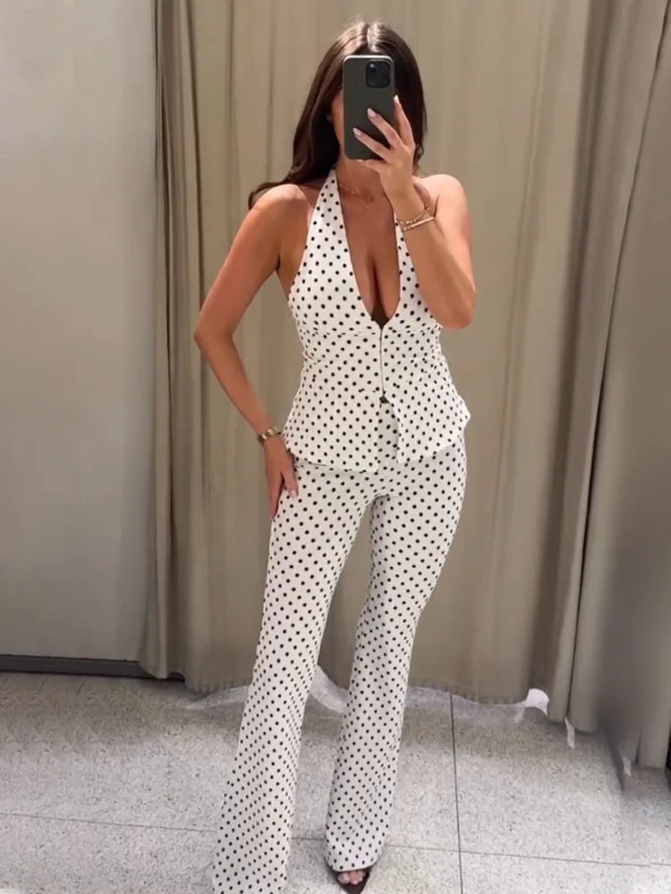Liliana Chic Polka Dot Set, view 2 - Elena Harper