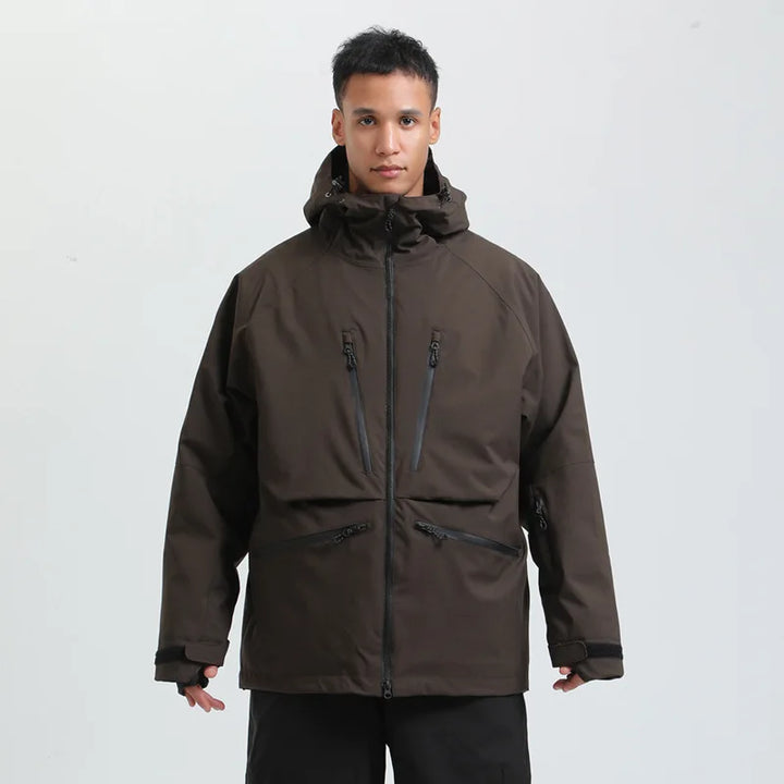 Unisex Winter Snowboard Jacket Breathable and Water-Repellent, view 9 - Elena Harper