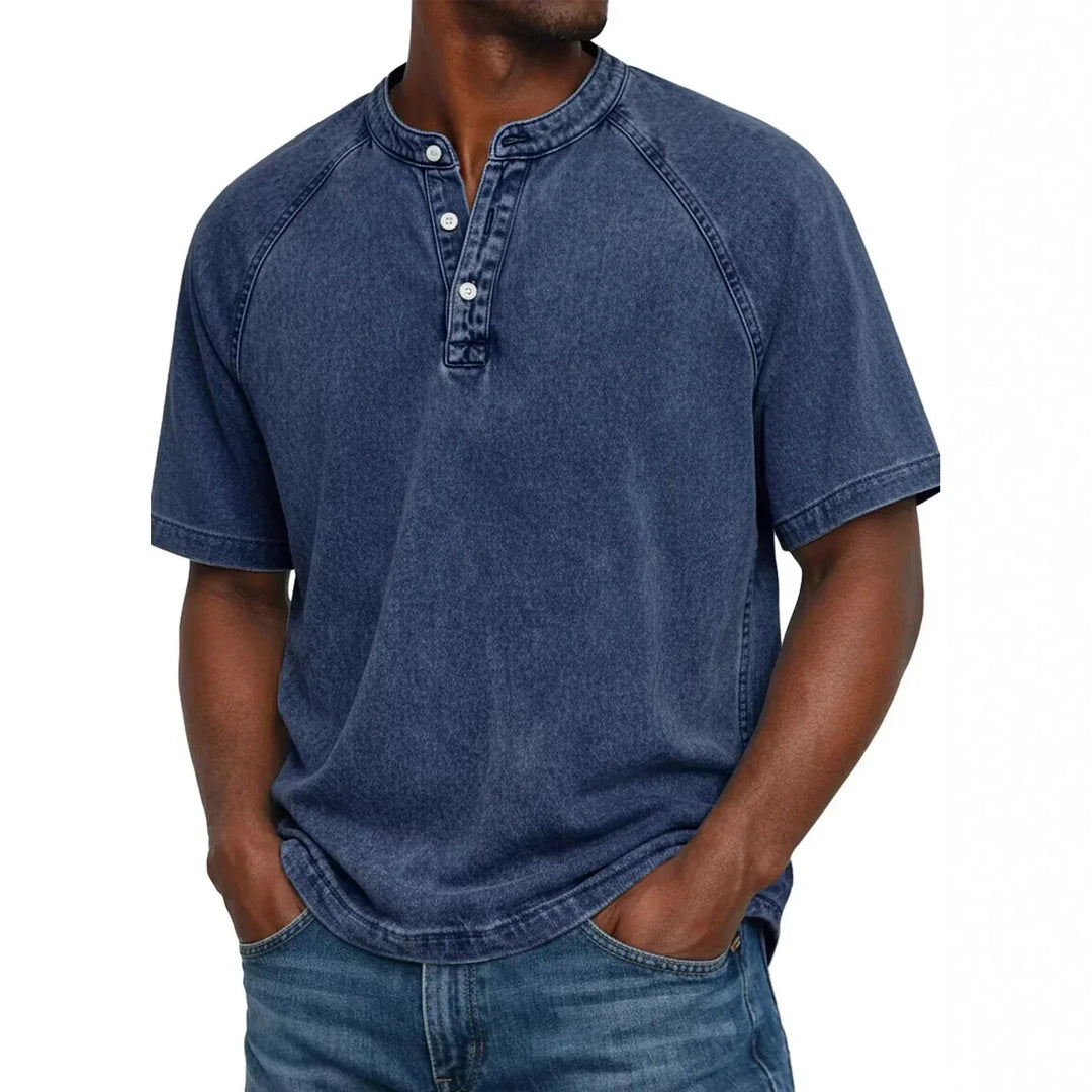 ELENA HARPER™  |  RETRO BUTTON-UP SHIRT FOR MEN