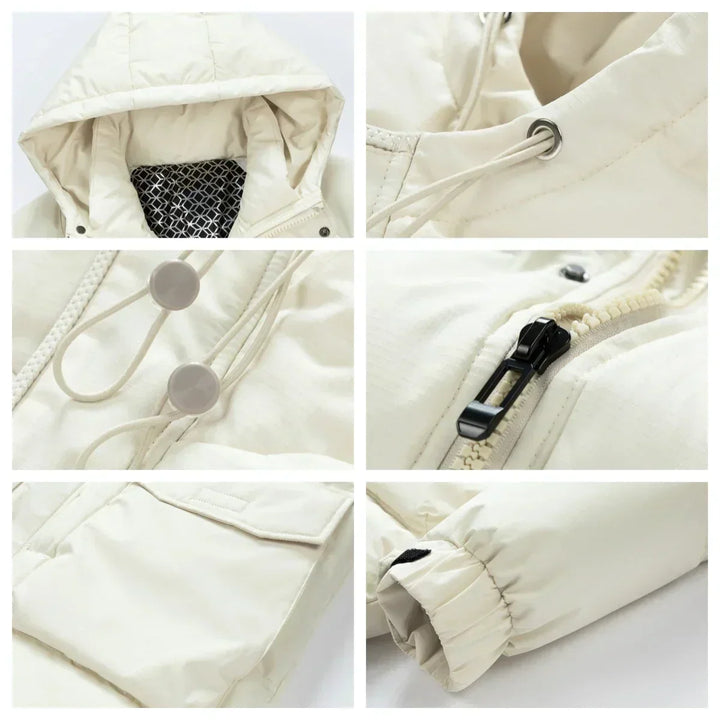 Thierry - Chic Padded Down Jacket with Pockets