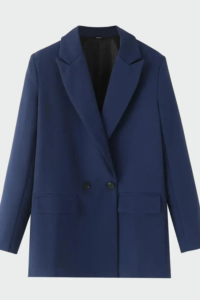 Helia Oversized Jacket with Modern Line - Elena Harper