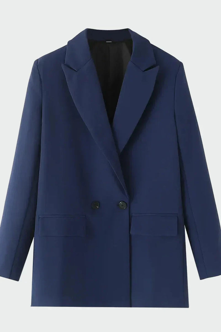 Helia Oversized Jacket with Modern Line - Elena Harper