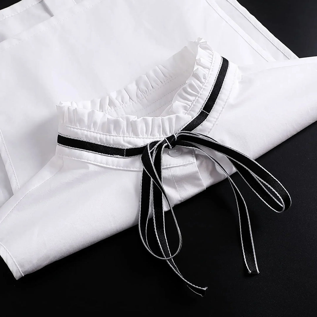 Domicella Ruffled Chic Collar - Elena Harper