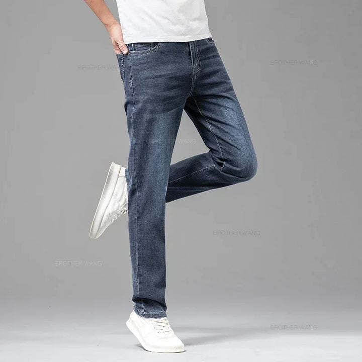 GIULIO | LIGHTWEIGHT STRAIGHT SUMMER PANTS
