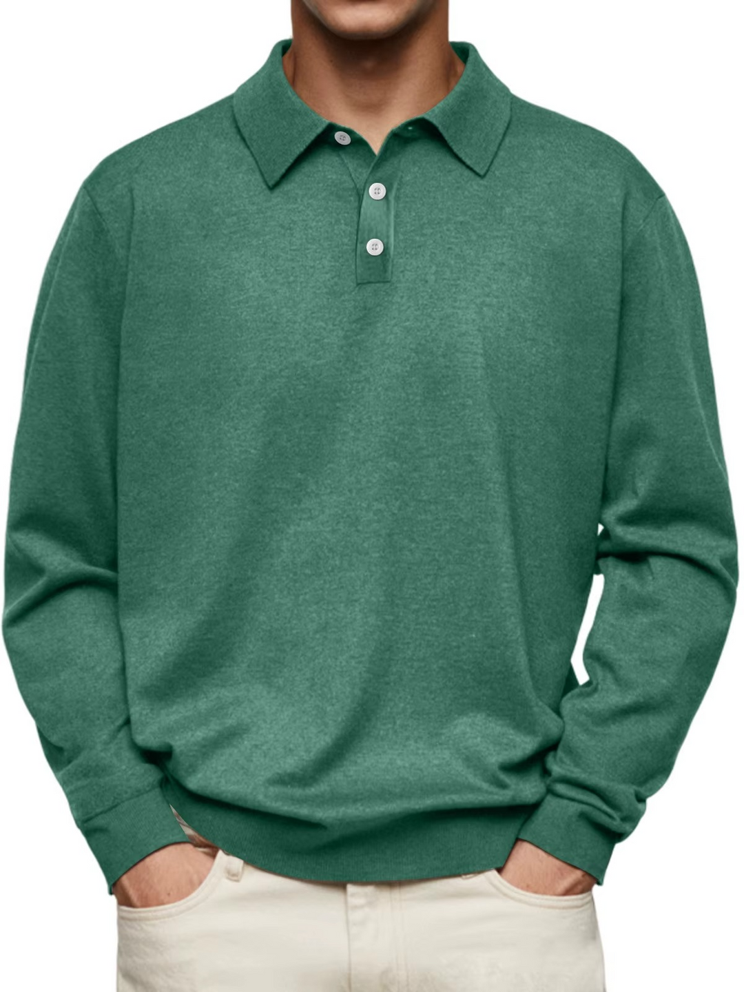 Aiden Long Sleeve Polo - Elena Harper
