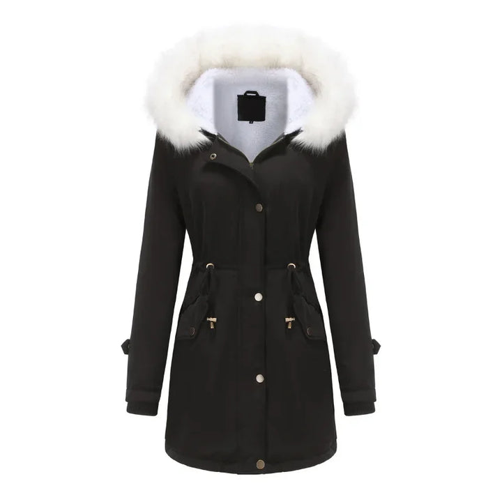 Juliette Thick Hooded Jacket, view 4 - Elena Harper