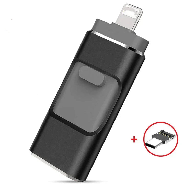 4-in-1 FlashDrive™ - Expand your storage capacity in no time and take your files anywhere