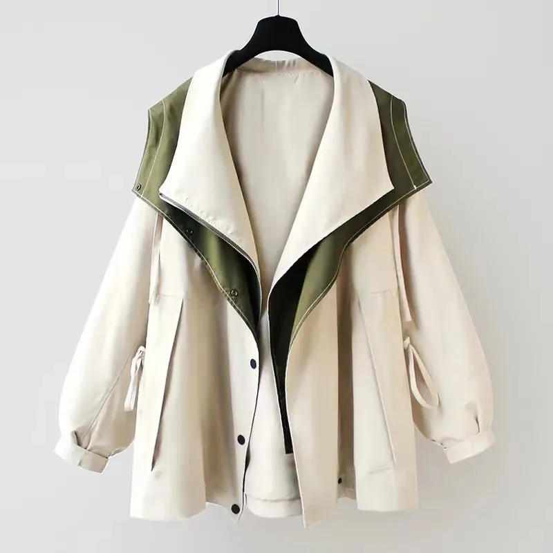 Women's Luxury Waterproof Raincoat - Stylish & Protected