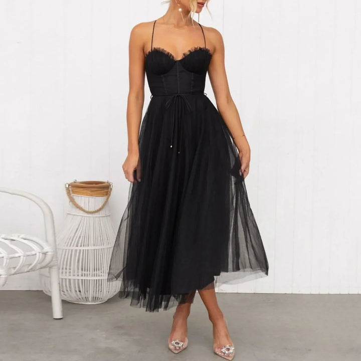 Madeline - Mesh Evening Dress