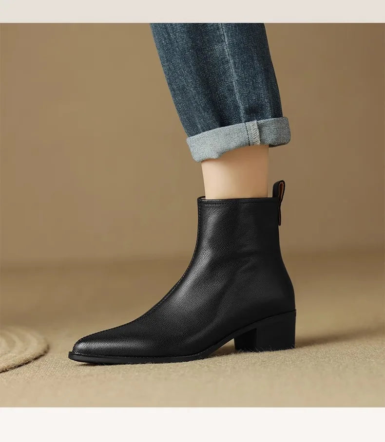 Comfortable and Stylish Orthopedic Boots, view 4 - Elena Harper