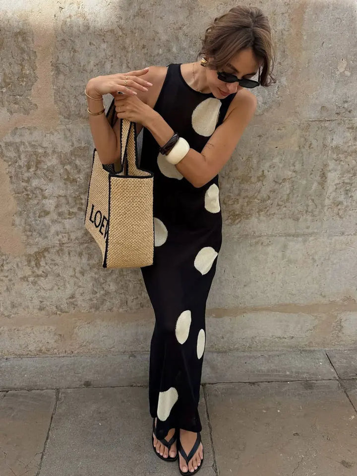 Nicoletta Soft Maxi Dress, view 3 - Elena Harper