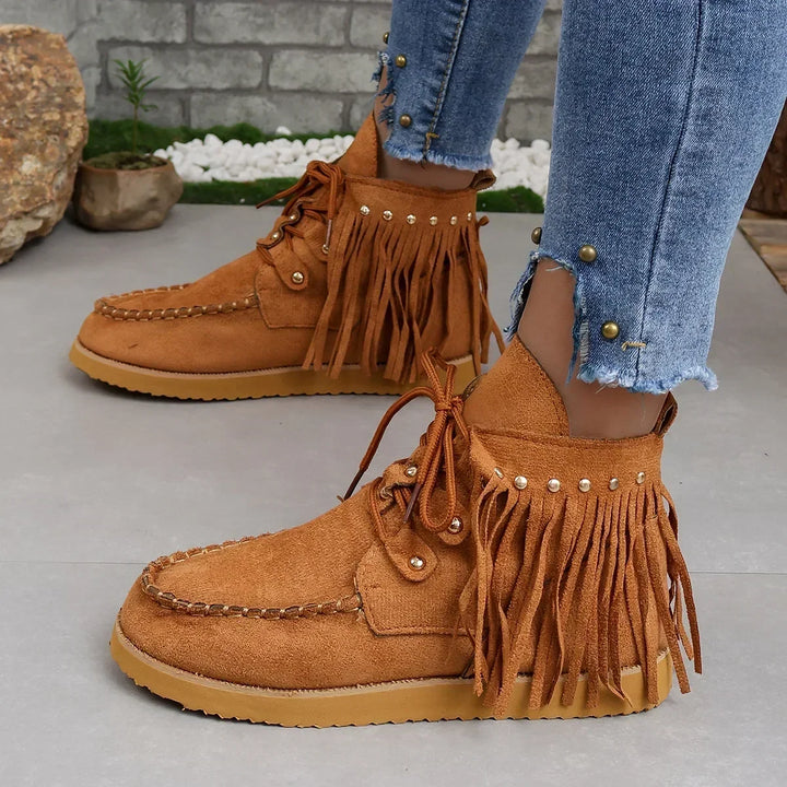 Comfortable and Stylish Orthopedic Boots, view 2 - Elena Harper