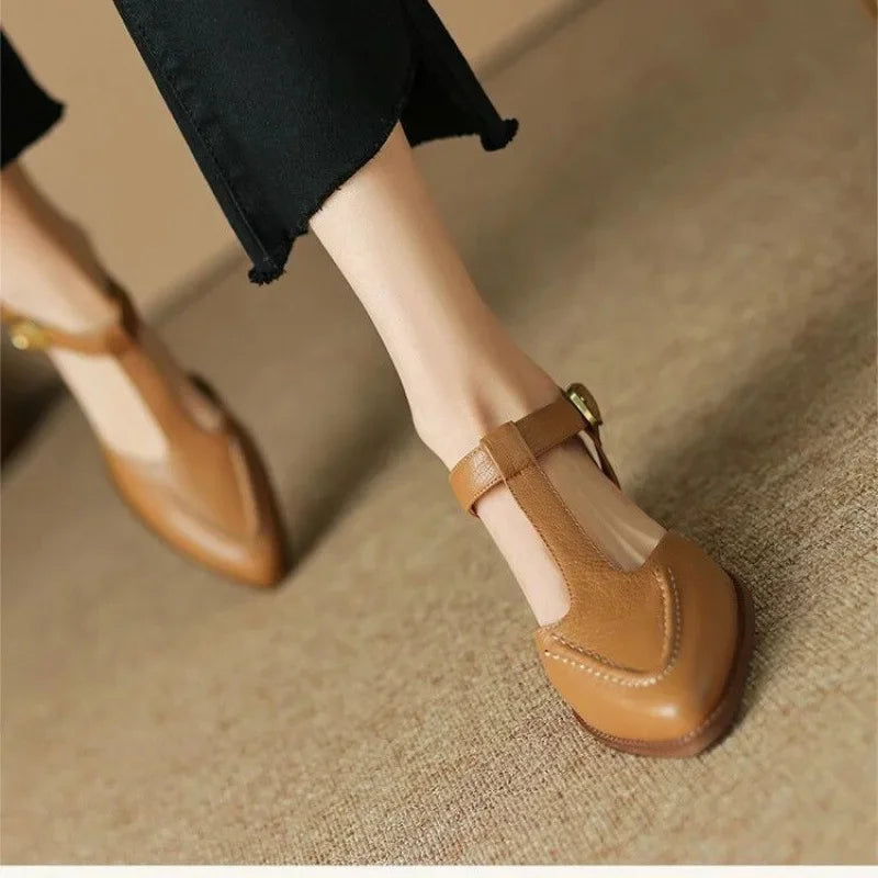 Aurenza Buckle Shoes - Elena Harper