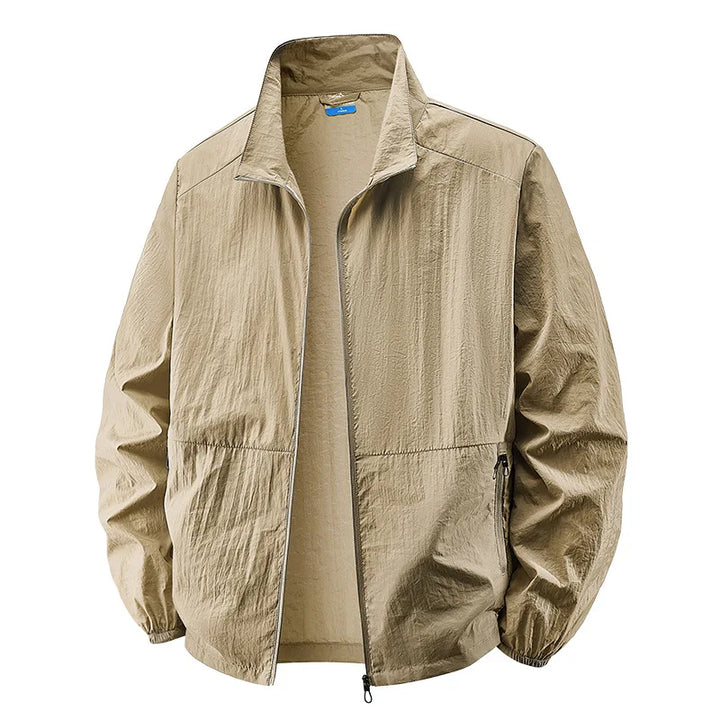 Lightweight Men's Multi-Pocket Jacket - Practical and Modern