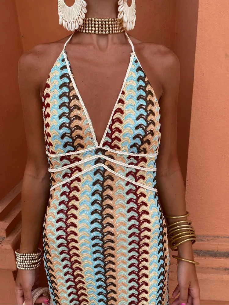 Dilara Backless Maxi Dress - Elena Harper