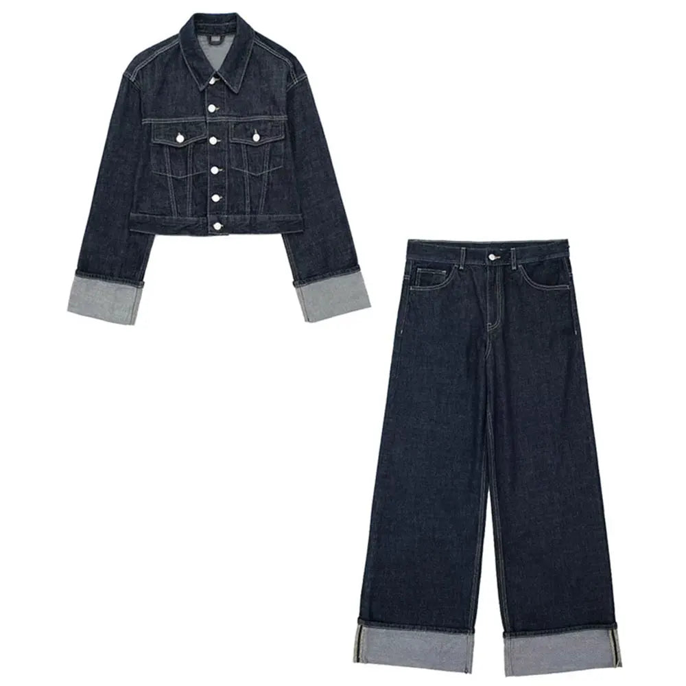 Izabella Chic Denim Jacket - Elena Harper