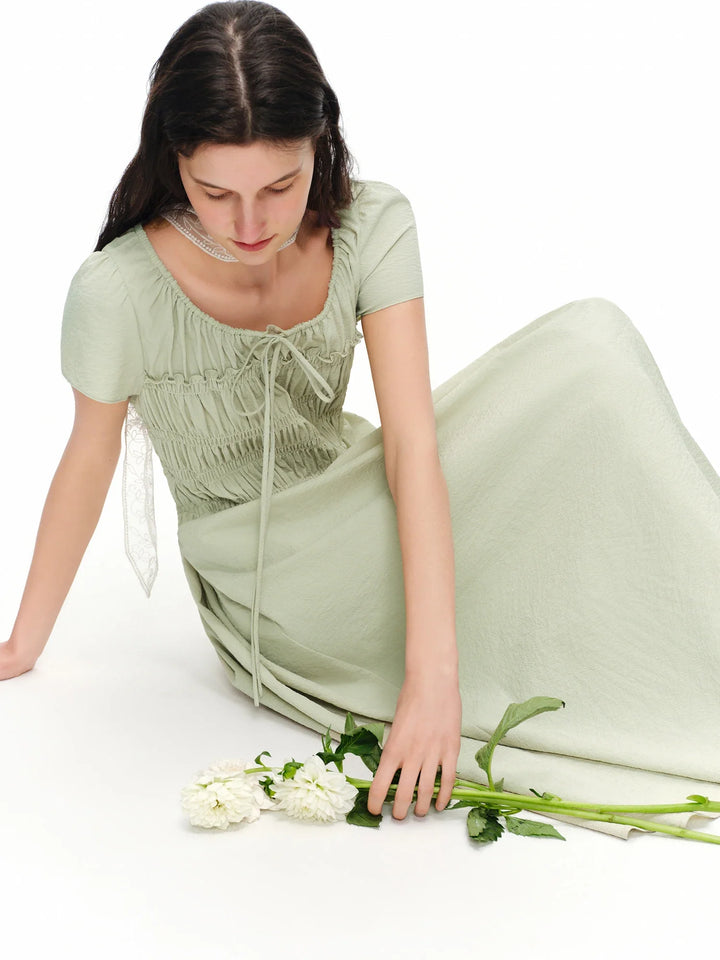 Isotta Soft Draped Dress - Elena Harper