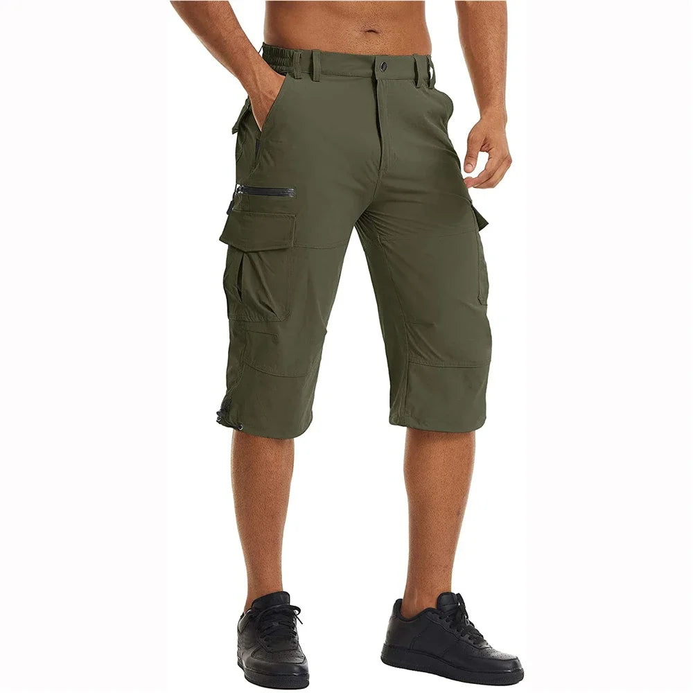 Gaetano Durable Cargo Shorts, view 4 - Elena Harper