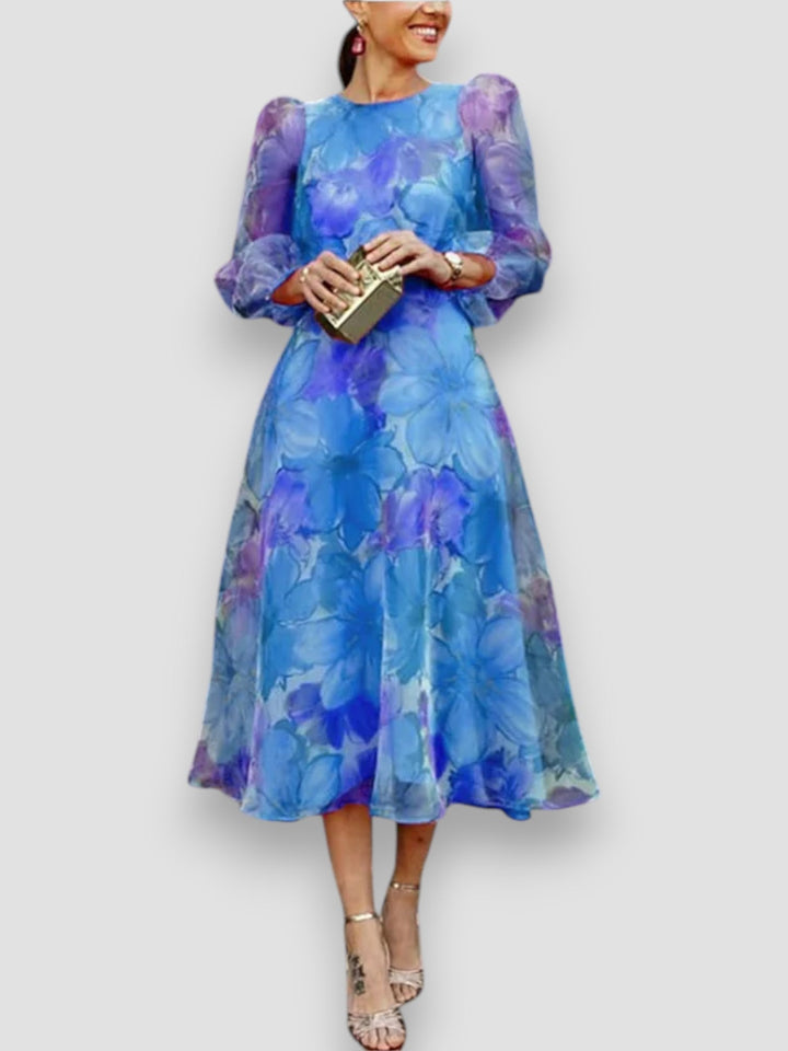 Airy Floral Dress - Elena Harper