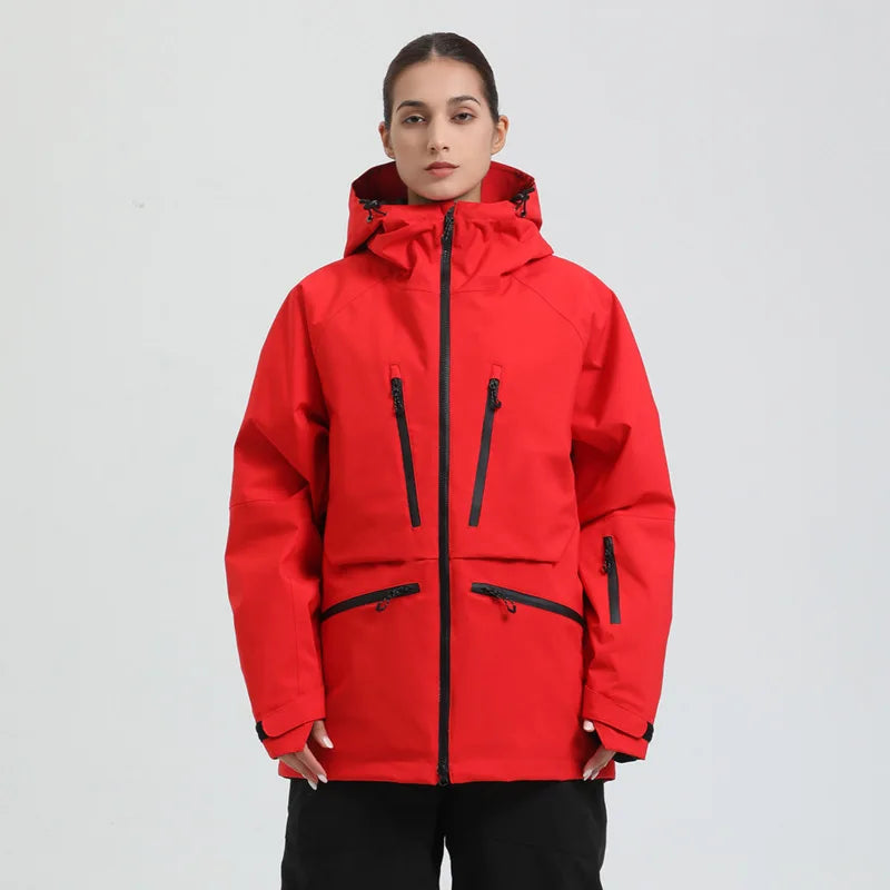Unisex Winter Snowboard Jacket – Breathable and Water-Repellent