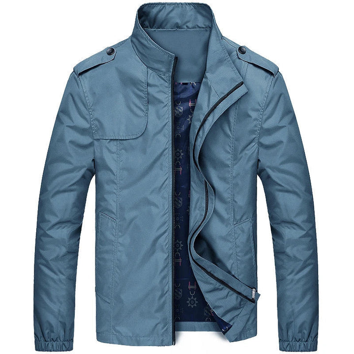 Modern Bomber Jacket for Men – Casual Zip-Up Jacket