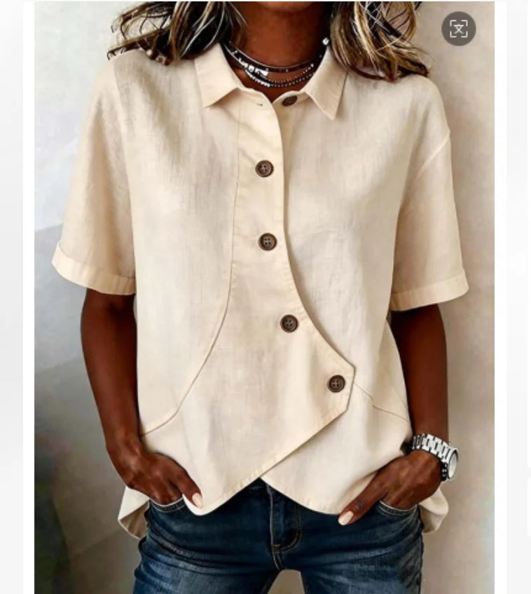 Janira Soft Luxe Blouse, view 3 - Elena Harper