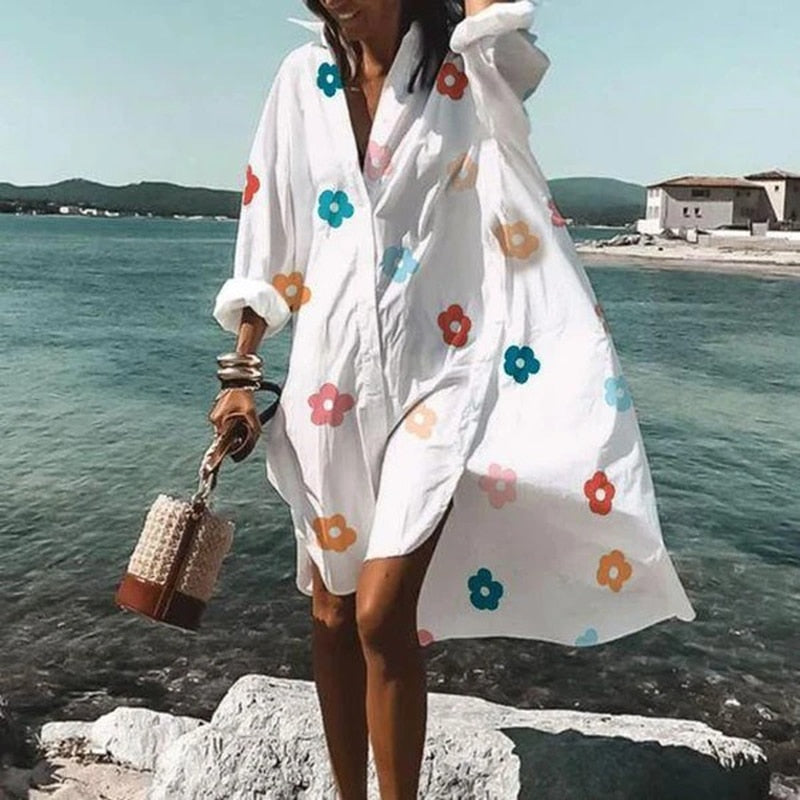 Nadine Timeless and Flowing Summer Dress for Women - Elena Harper