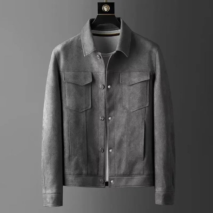 Rolando Elegant Leather Jacket, view 2 - Elena Harper