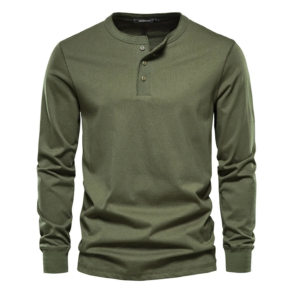 ELENA HARPER™  |  LONG BUTTON-UP SHIRT FOR MEN