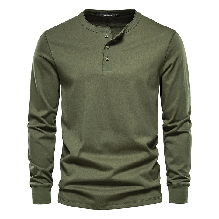 ELENA HARPER™  |  LONG BUTTON-UP SHIRT FOR MEN