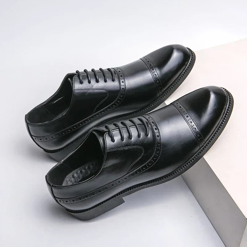 Luxury Leather Shoes - Elena Harper