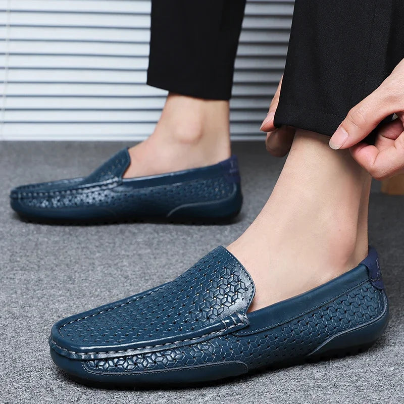 Refined Slip-on Loafers for Men - Elena Harper