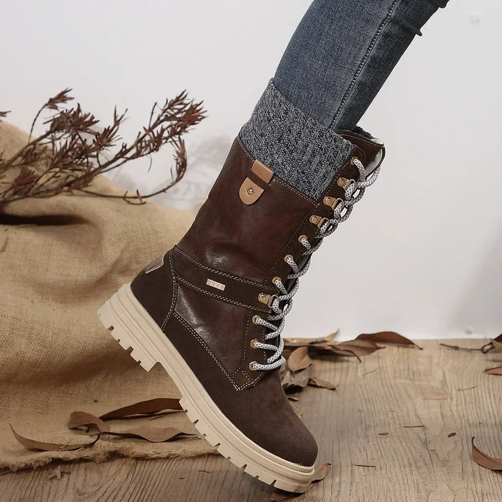 Comfortable and Stylish Orthopedic Boots, view 3 - Elena Harper