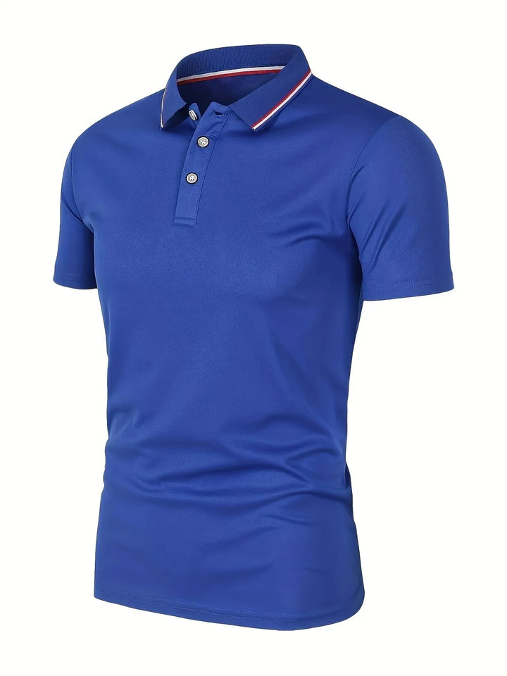 Laurent Monaco Classic Summer Polo for Men, view 3 - Elena Harper