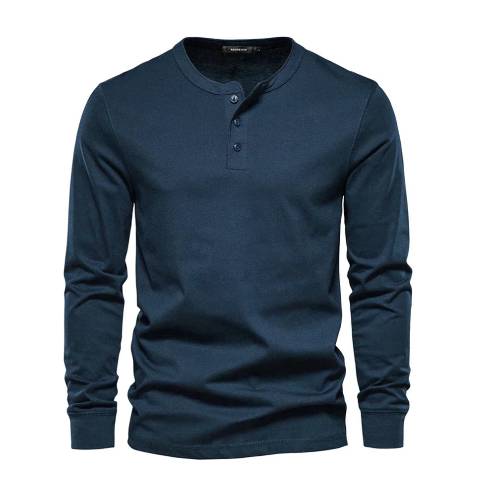 LAURENT MONACO | LONG SLEEVE BUTTON-UP SHIRT FOR MEN