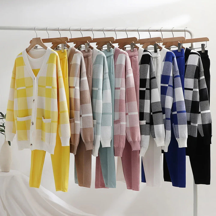 Marilena Comfortable Knit Set, view 5 - Elena Harper