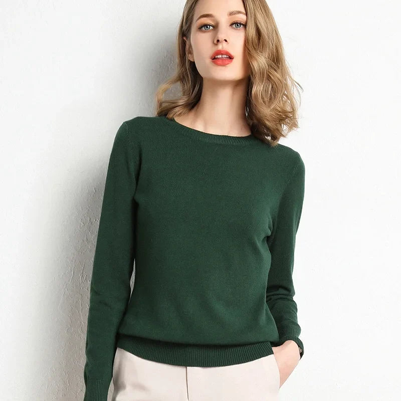 Giuditta Soft Minimalist Sweater, view 6 - Elena Harper