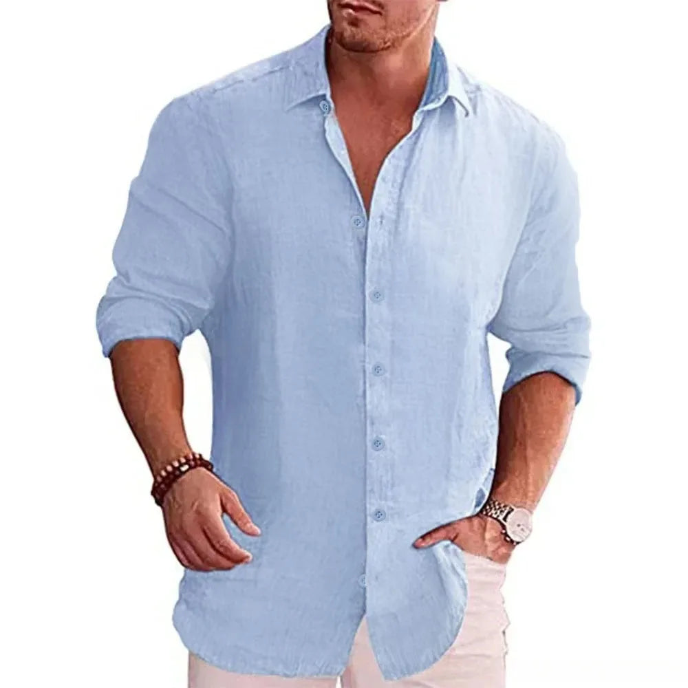 ELENA HARPER™  |  MODERN LONG-SLEEVED SHIRT FOR MEN